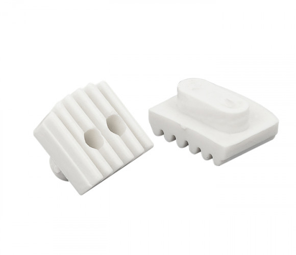 Вкладка для стекла и панелеи белая 6мм, R-47, пластик (JK52) арт.160364