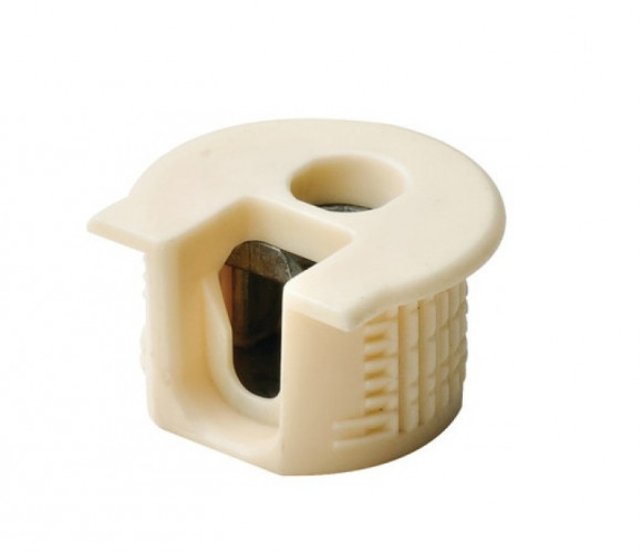 Стяжка-эксцентрик RAFIX 20 с утолщением Бежевая для деталей толщиной от 16мм (263.14.403)	