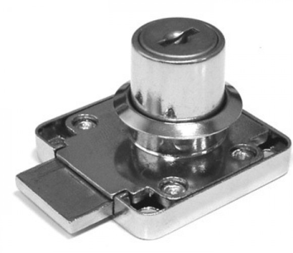 Замок Z148CP для ДСП, хром полированный Z148CP.1/22