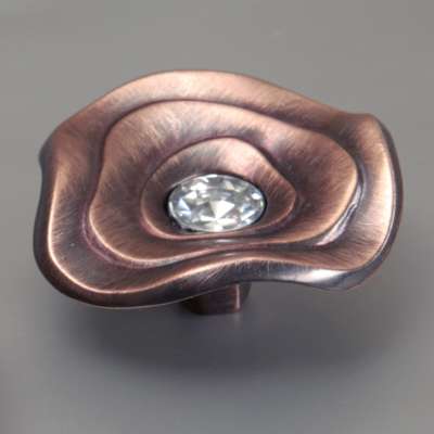 Ручка - модель CFM 065 000 Медь шлифованная/белый кристал