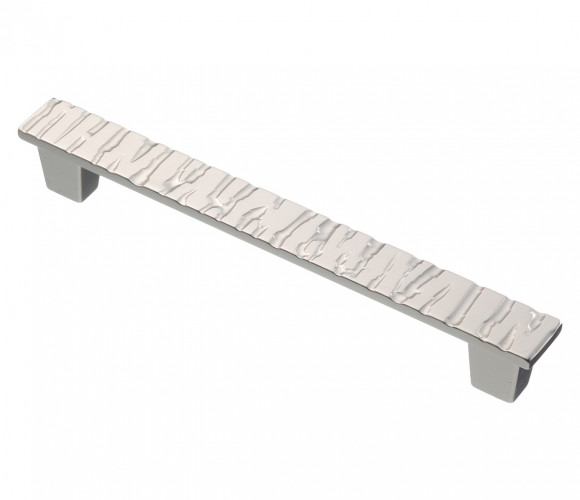 Ручка - скоба FS 111 128 Жемчужный никель (ТЗ) (30шт)