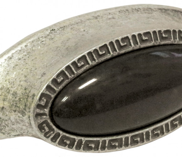 RS414BAZ.4/64 черненый старинный цинк Ручка