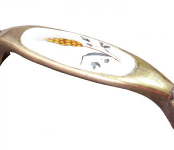 RS112AB.4/96/W03 старин.латуньколосок ручка