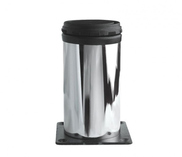 Опора регулируемая 50х100 мм (хром)