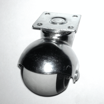 Опора колесная D-50 шариковая  ВР 50 Серая