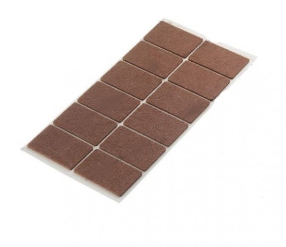 Подпятник фетровый 35*55мм (лист/12шт.)