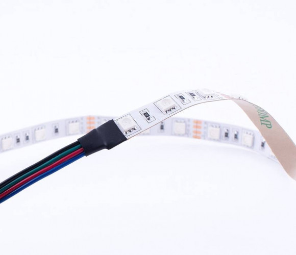 Лента светодиодная 30 диодов/м.п. 5050 RGB, 12V, 7.2W  IP20 LR3-RGB30