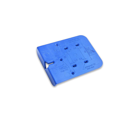 45150 BlueJig, разметочный шаблон для петель и крестовых монтажных планок