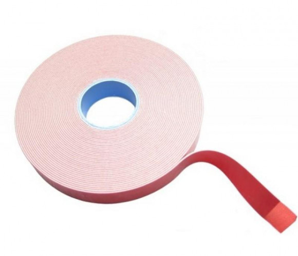 Скотч зеркальный 19х50м (Красный)