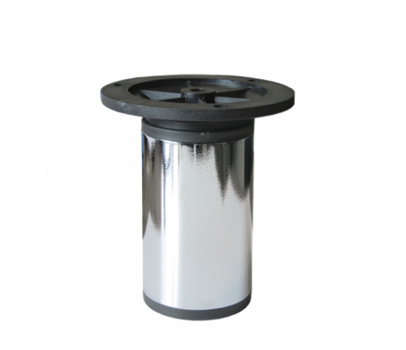 Опора d-50мм, h-100-120мм, хром   5981