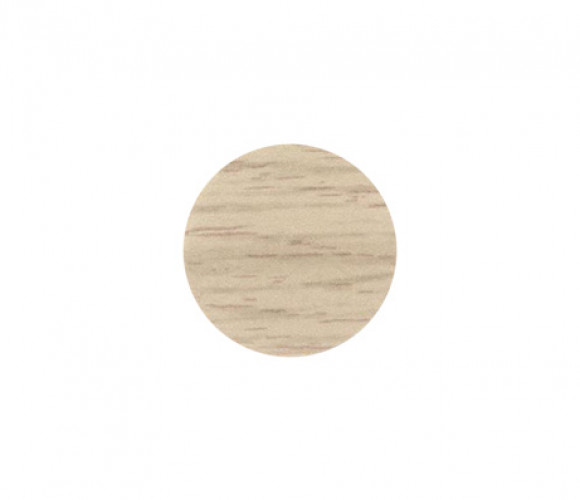 Заглушка самокл. d=14мм Дуб сорано натуральный светлый 14.875 (25шт/лист)