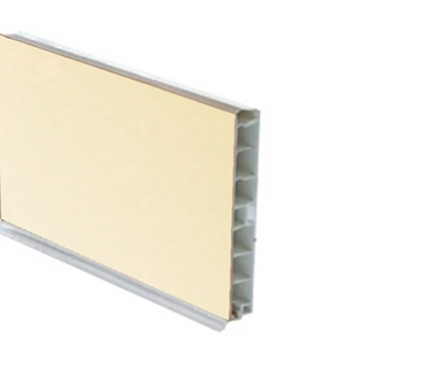 Универсальное закругление цоколя L=1м 100мм, Ваниль