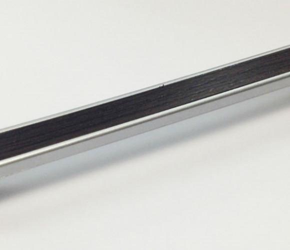 Ручка - скоба S 146 128 St светлый/кромка-венге матовый (ТЗ) (150 шт)