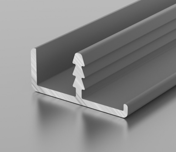 Профиль AL ДР 1-04 золото мат. (врезной 18мм)