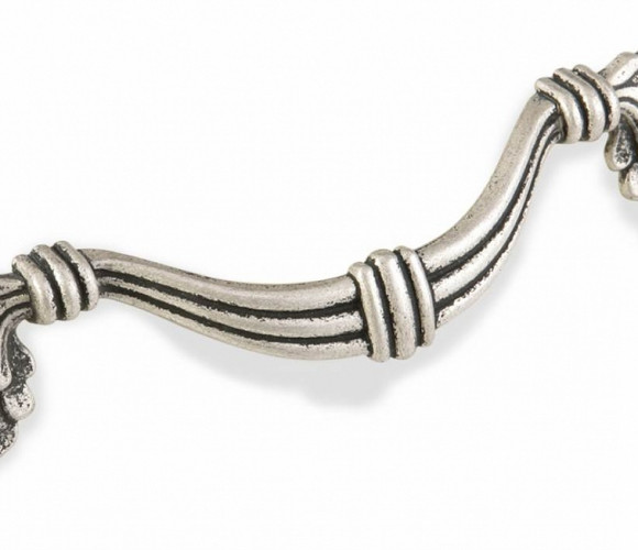 Ручка - скоба FS 180 096 Старое серебро