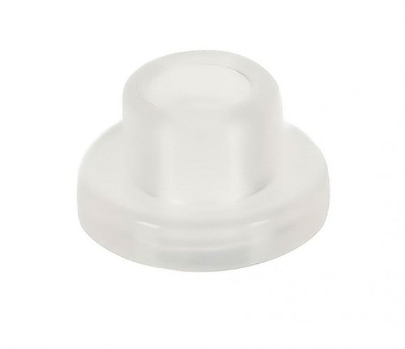 Втулка пластиковая для стекла толщиной 4-5 мм, прозрачная TLK R 4 MM