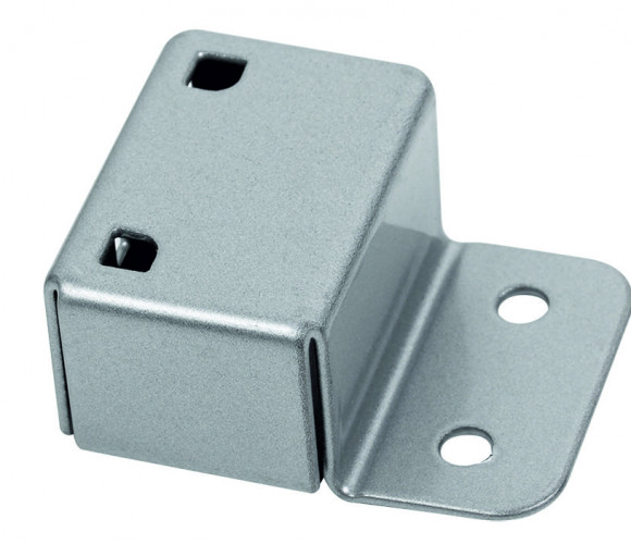 9206256 АДАПТЕР ПРОДОЛЬНОГО РЕЛИНГА КОРОБА INNOTECH ATIRA, СЕРЫЙ   (10 шт.)