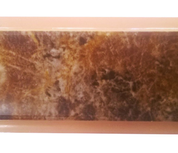 Thermoplast 120 - Плинтус - 185       Гранатовый опал 18*18*3000 (MRK 120-1324)