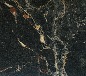 Столешница -3029/S -38 Мрамор Марквина черный   3000-600-38мм