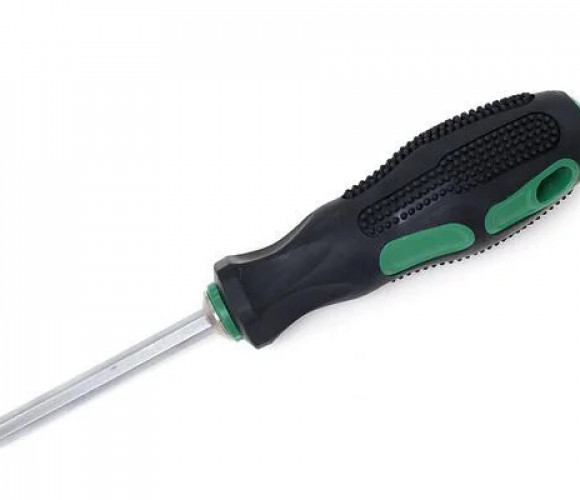 Отвертка, шлиц PH2-SL5х120мм, крест-плоский, Cr-V