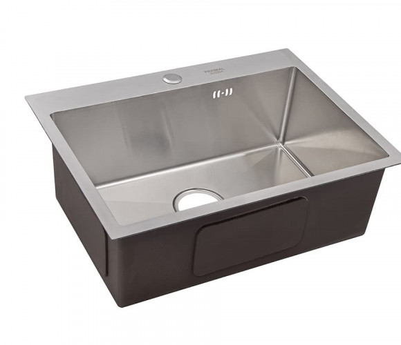 Мойка Premial PR 6045 (600х450х230мм, толщ.3мм), Сталь шлифованная