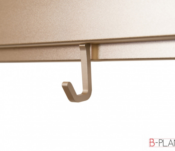 Крючок для рейлинга B-PLANUM, Шампань, SRH121/CHMP   БОЯРД