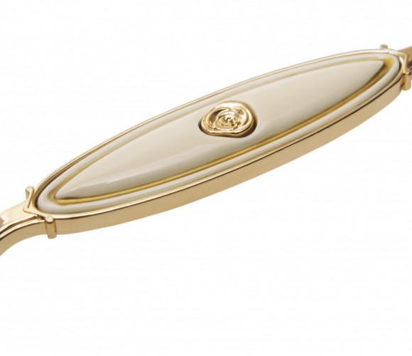 RS111GP.4/128/W Золото полированное/Кремовый Ручка MARTA