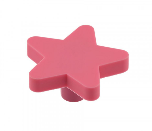 Ручка мебельная UM-STAR-RZ звезда, розовый