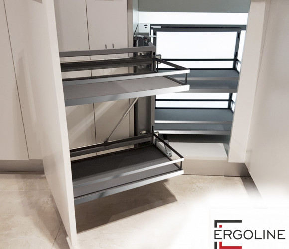 Волшебный угол UNIVERSE ESTETICA Универсальный, с доводчиком KRM05/900-1000  БОЯРД