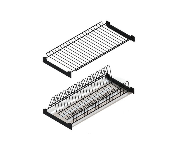 Посудосушитель LOFT 900мм, Черный