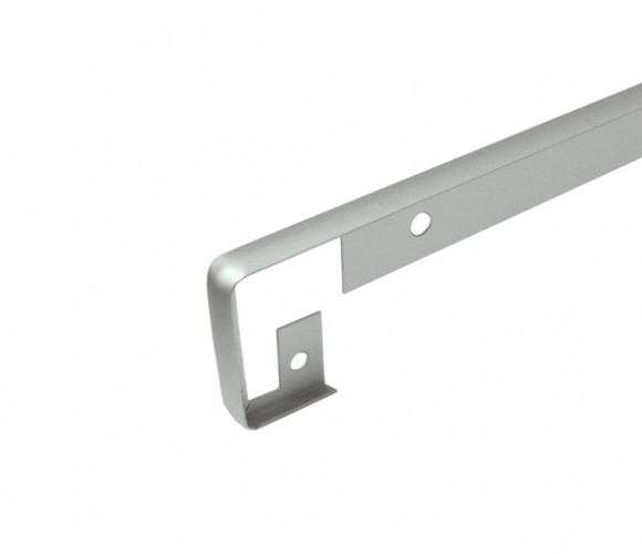 ПЛАНКА AL-38 R-3мм ЩЕЛЕВАЯ/СТЫКОВОЧНАЯ    (НОВИНКА) Серебро