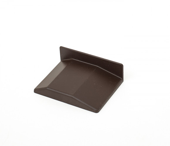 Крышка для подвески каркаса 807, Коричневая (пласт),  Левая L, CAMAR   807.00.04.00.SX