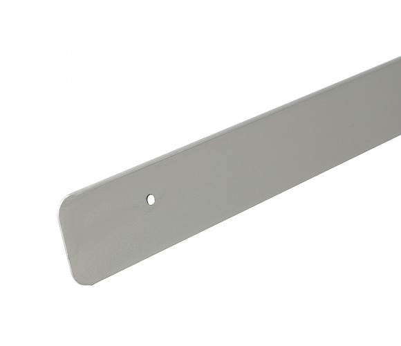 ПЛАНКА AL-38 R-9мм торцевая универс.  Серебро