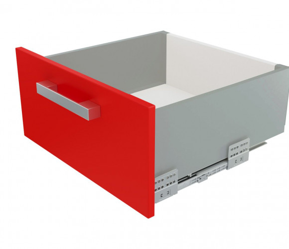 Ящик СТАРТ с ПРЯМЫМИ боковинами Серый SB20GR.1/450, выс. стенки 167мм