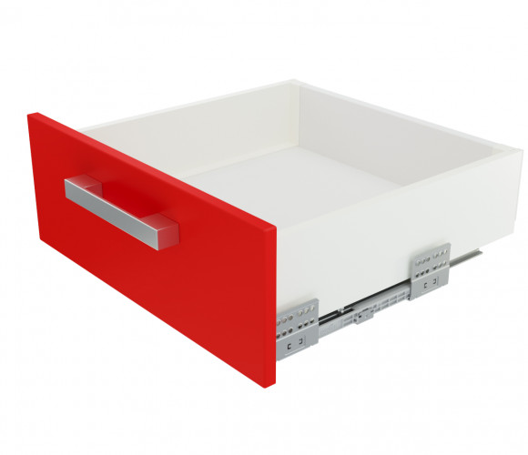 Ящик СТАРТ с ПРЯМЫМИ боковинами Белый SB19W.1/450, выс. стенки 118мм