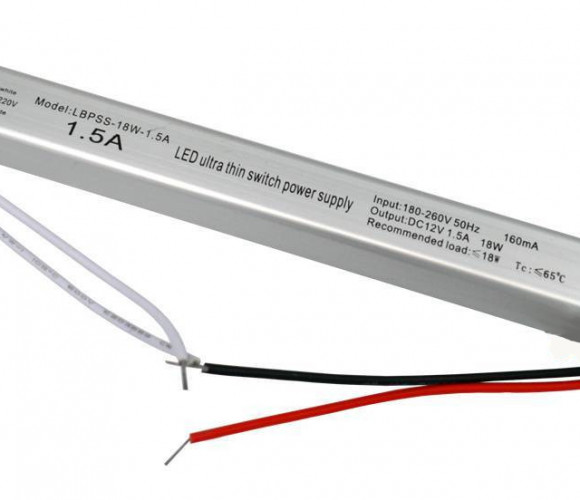 Блок питания 18Вт 12В Super Slim LEDSPOWER