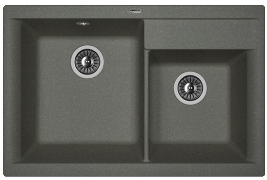 Мойка FLORENTINA Касси 780, черный 20.230.Е0780.102