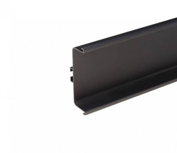 Профиль GOLA алюм. горизонтальный С-образный, Черный 4100мм REHAU