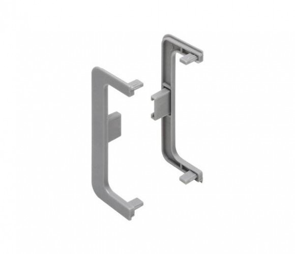 Заглушки для горизонт. профиля GOLA С серый/серый REHAU