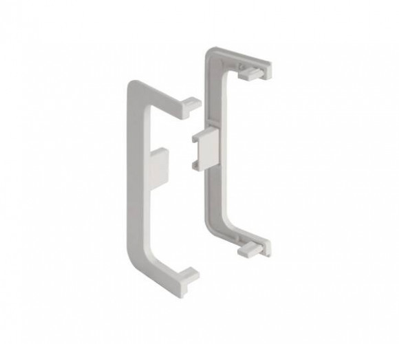 Заглушки для горизонт. профиля GOLA С белый/белый REHAU