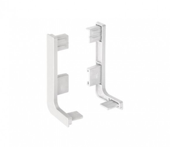 Заглушки для горизонт. профиля GOLA L белый/белый REHAU