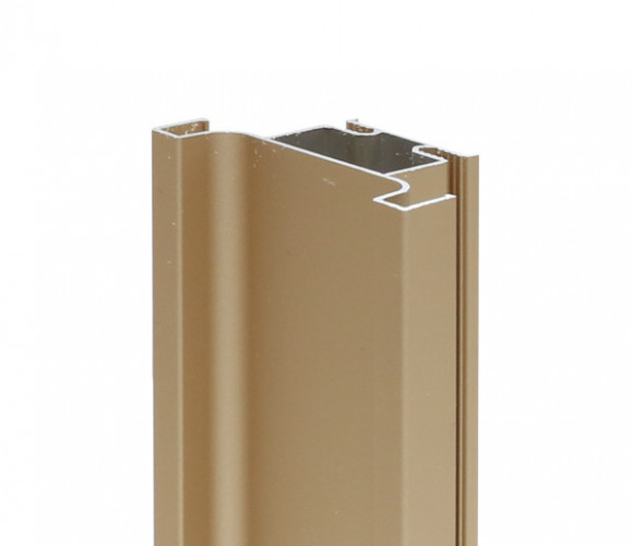 Профиль GOLA алюм. вертикальный С-образный, Золото 4700мм REHAU