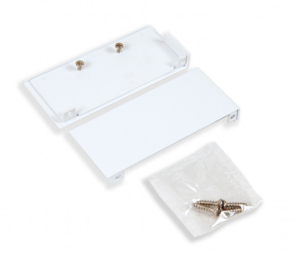 Держатель передней стенки СТАРТ стандартного внутреннего с прямыми боковинами SBH63/W Белый