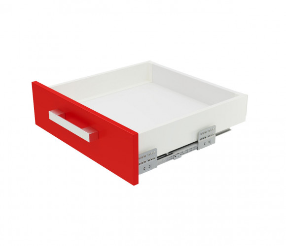 Ящик СТАРТ с ПРЯМЫМИ боковинами Белый SB18W.1/400, выс. стенки 86мм