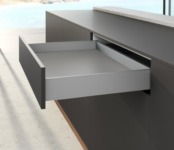 Ящик AvanTech YOU выс. бок. 101мм., длина 400мм., серебро