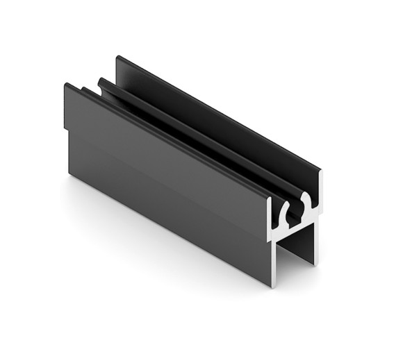 АРИСТО Профиль верхний, 5400, черный   AS0004