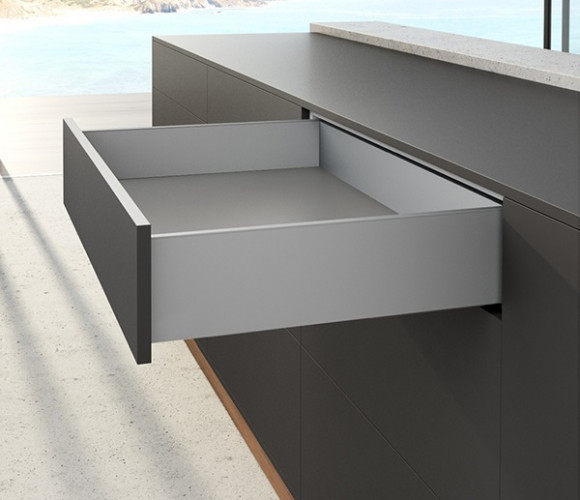 Ящик AvanTech YOU выс. бок. 139мм., длина 450мм., серебро