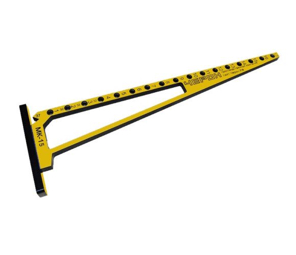 Мебельный кондуктор "угольник" система "32" диаметр втулки 7 мм   МК-15