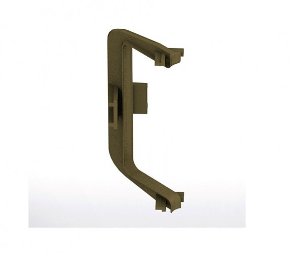 Угол для горизонт. профиля GOLA 90гр. С внутренний, никель REHAU