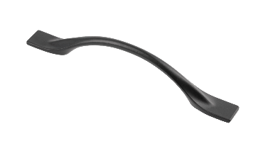 Ручка FLOW L-128, черный матовый   UZ-FLOW-128-20М